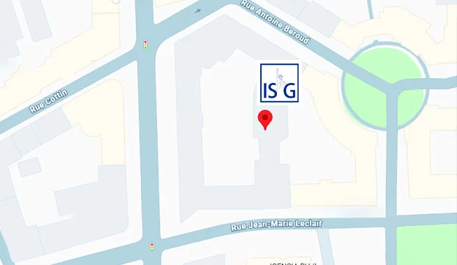 Plan ISG Lyon